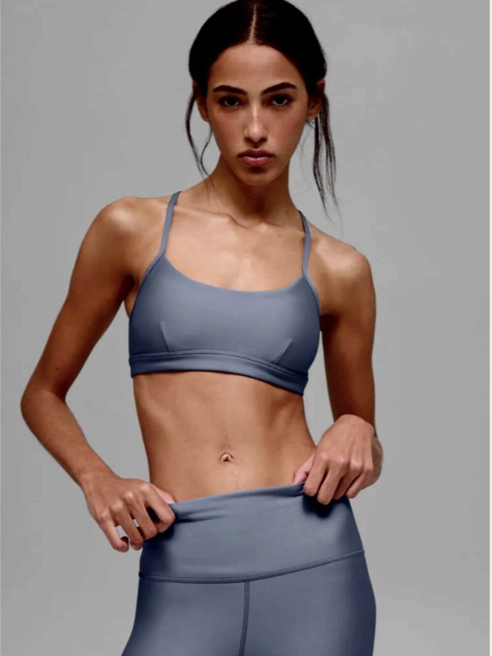 Alo Airlift Intrigue Bra Bluestone